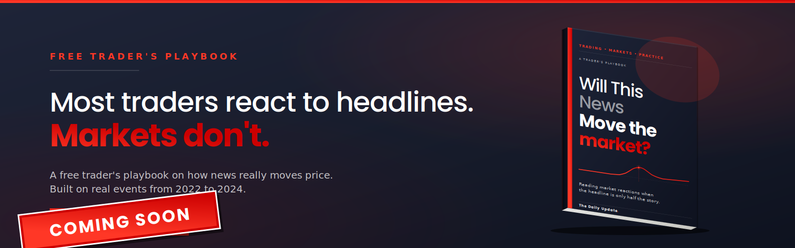 Will This News Move the Market? — Coming soon from The Daily Update