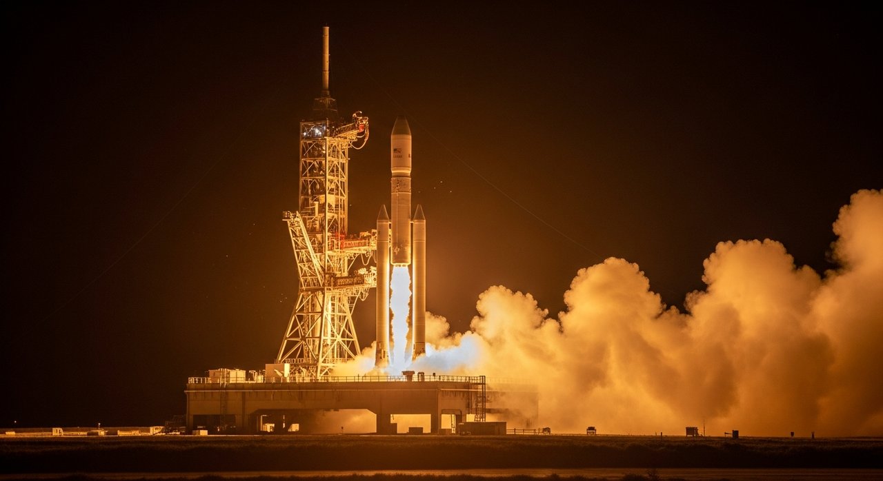 Blue Origin New Glenn Rocket Explodes During Engine Test in Florida