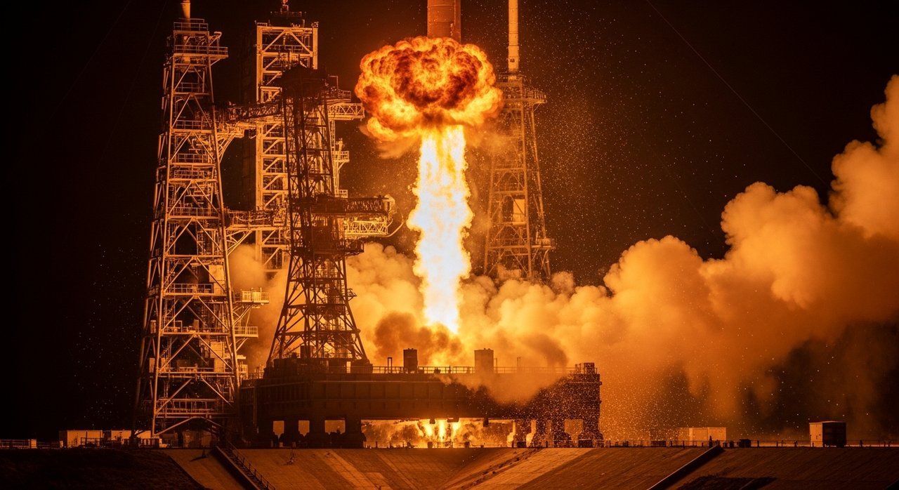 NASA Seeks Alternative Rocket After Blue Origin’s New Glenn Explosion Threatens Artemis Timeline