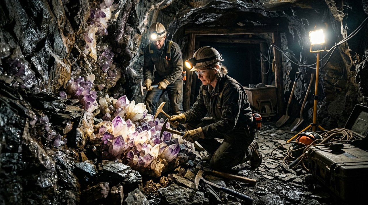 Herkimer Diamond Mining Thrives While Canada’s Arctic Faces Economic Shift